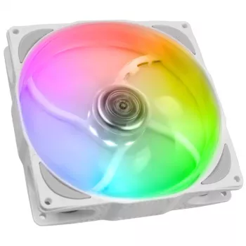 Skriňový ventilátor NoiseBlocker NB-eLoop X B14-P ARGB PWM 140mm biely