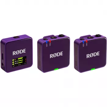 RØDE Wireless GO III Purple – bezdrôtový mikrofónový systém (fialová)