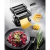 Ručný stroj na cestoviny GEFU GF89426 – na lasagne, tagliatelle, tagliolini; nehrdzavejúca oceľ a plast; 205×200×155 mm