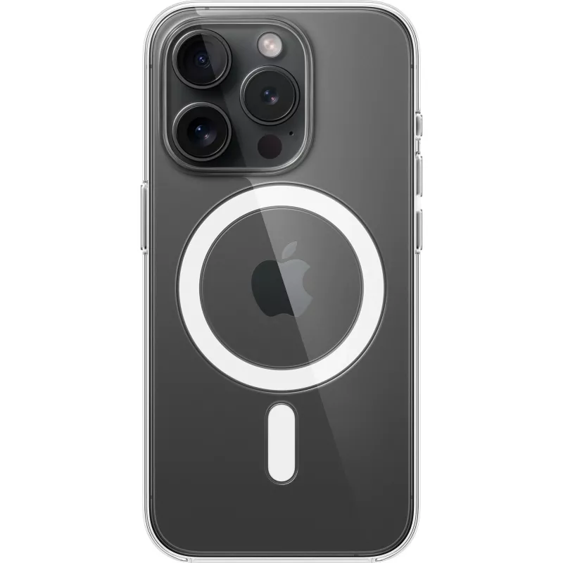 Apple iPhone 15 Pro puzdro s MagSafe – transparentné