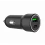 Gembird auto napájací adaptér - USB Type-A & C PD - 20W