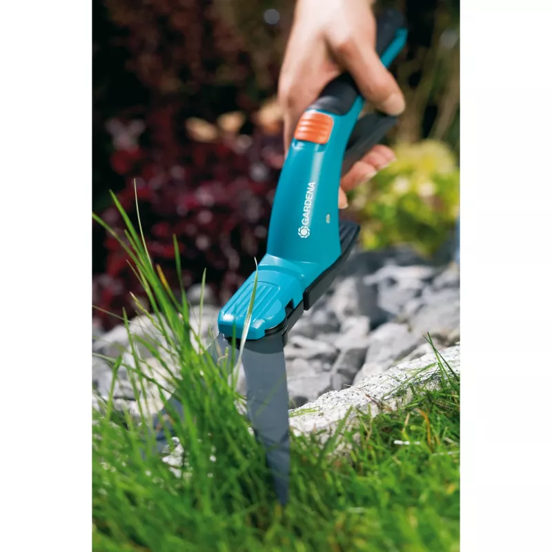 Nožnice na trávu Gardena Comfort – čierna – modrá – sivá (8733-20)