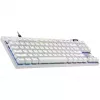 Logitech G PRO X TKL RAPID herná klávesnica, QWERTZ rozloženie, biela (920-013240)