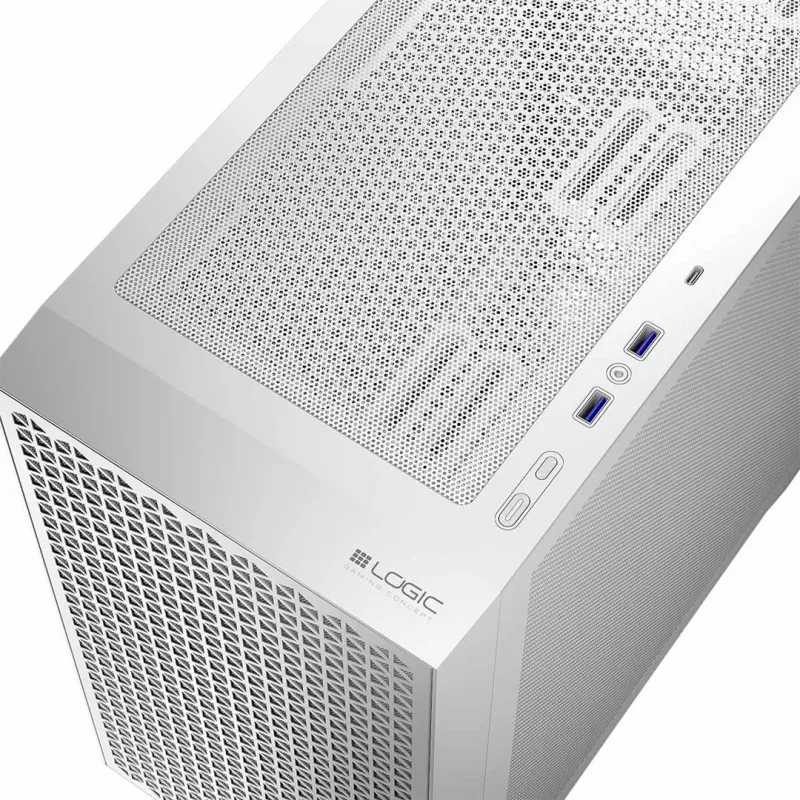 Logic DART PRO MINI USB-C PC skriňa biela