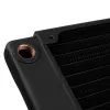 Radiátor XSPC TX360 Ultrathin — 360 mm, čierny
