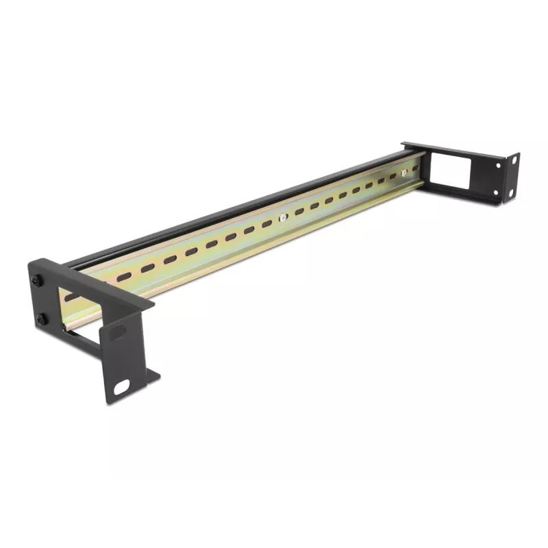 Panel na lištu DeLOCK 67031 čierny kov 19 inch 482,6 mm