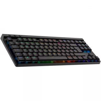 Logitech G G515 - klávesnica - LIGHTSPEED - TKL - podsvietenie - bezdrôtová - 2,4 GHz, Bluetooth, USB - QWERTZ - nemecká - spínače klávesov: GL Li