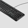 Logitech Desktop MK120 Combo, čierna, káblová, švajčiarske rozloženie, 920-002504