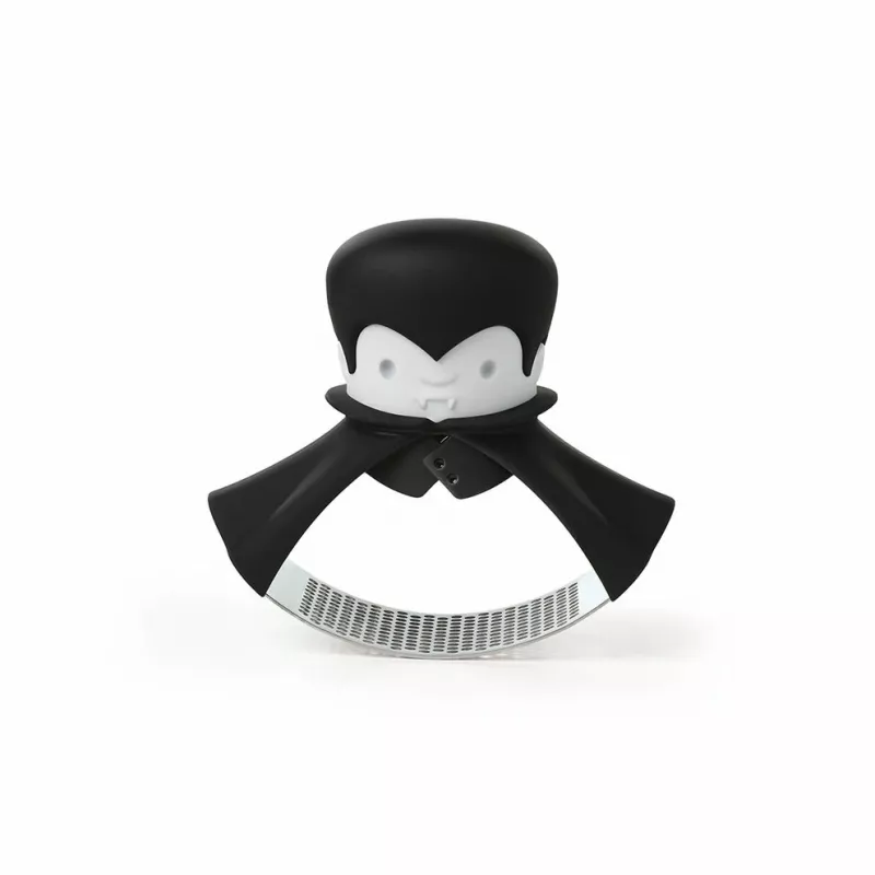 Stolný lis na cesnak Ototo Design Rockula plast nerezová oceľ čierna biela