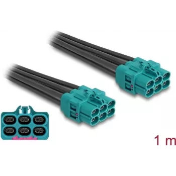 DeLOCK kábel HDMTD Z šesť zásuvka na HDMTD Z šesť zásuvka 1 m