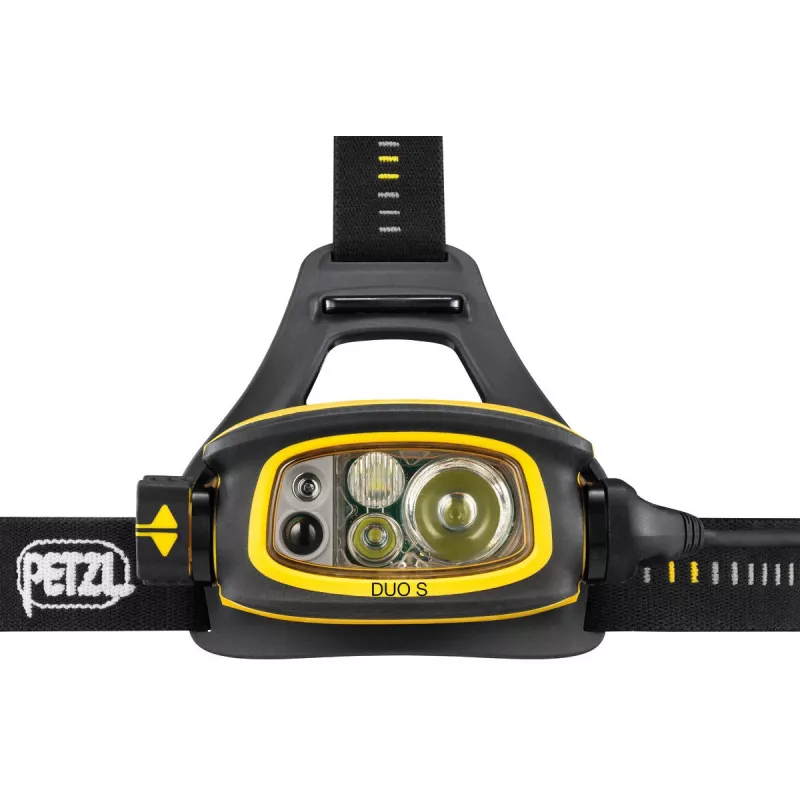 Čelová lampa Petzl Duo S čierna žltá