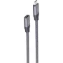 shiverpeaks Basic-S USB kábel 1,5 m USB 3.2 Gen 2 (3.1 Gen 2) USB C sivý (BS13-46150)