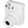 Instantná kamera Fujifilm Instax Mini 12 biela — výtlačky 86×54 mm, ohnisková vzdialenosť 60 mm, AA batéria