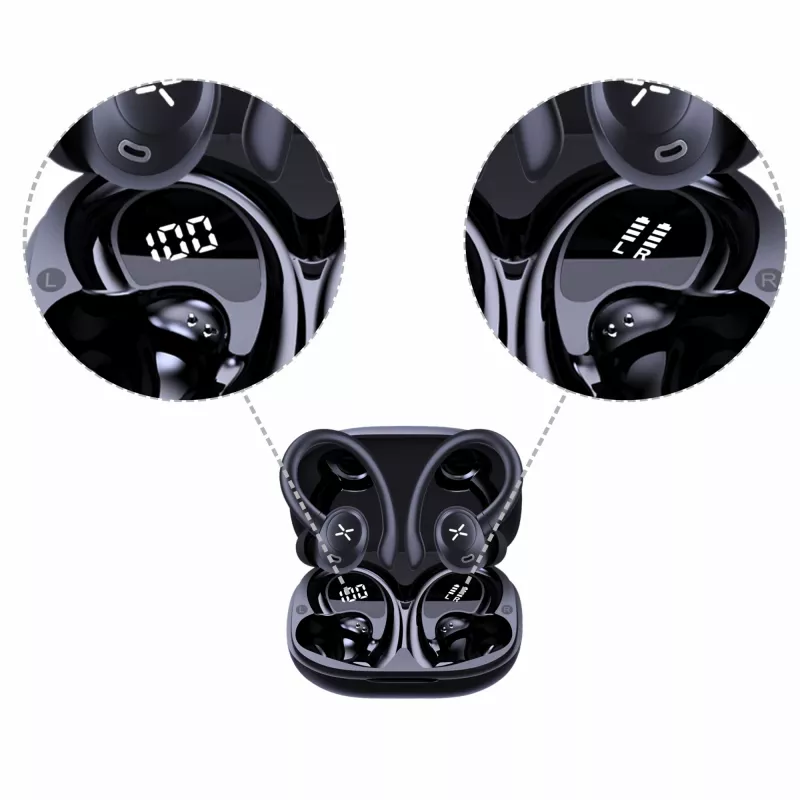 Bezdrôtové športové slúchadlá MANTA Rytmo Sport 2 MATWS012BK — True Wireless, in-ear, čierne