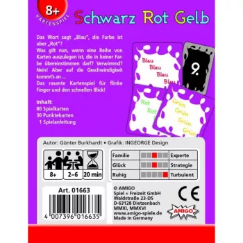 Schwarz Rot Gelb Refresh, kartová hra