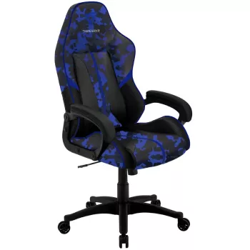 Herná stolička thunder x3 BC1 Camo Blue s výškovo nastaviteľným a sklopným sedadlom
