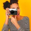 Kodak PRINTOMATIC okamžitý fotoaparát, 2x3 palca, čierny