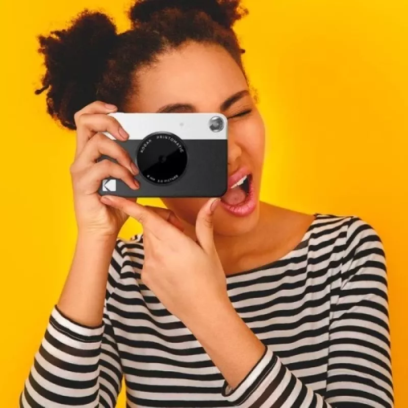 Kodak PRINTOMATIC okamžitý fotoaparát, 2x3 palca, čierny