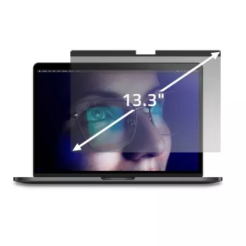 Qoltec Privacy filter GDPR pre MacBook Air 13 6 magnetický ochrana očí (13.60, 16:9), ochranná fólia pre notebook