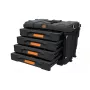 Kufrík na náradie KETER DIY ROC Pro Gear 4 Drawers Unit XL so 4 zásuvkami, technopolymér, 25 L