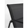Extralink BLACK FOREST ZÁHRADNÁ SÚPRAVA TEXTILNÉ DVE STOLIČKY + LEŽADLO + SKLÁPACÍ STÔL ČIERNA L-0358 Outdoorová súprava
