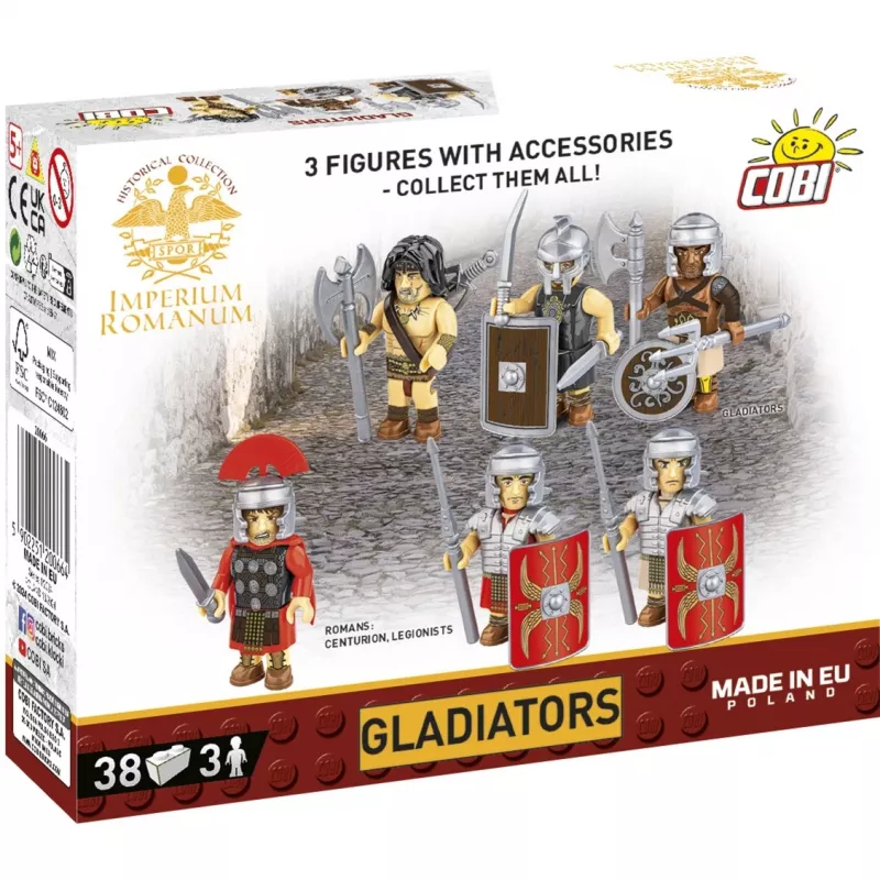 Blocks Imperium Romanum - Gladiators 3 figúrky