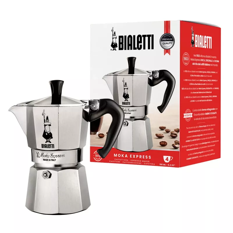 Bialetti Moka Express moka kanvica 0,23 L hliník