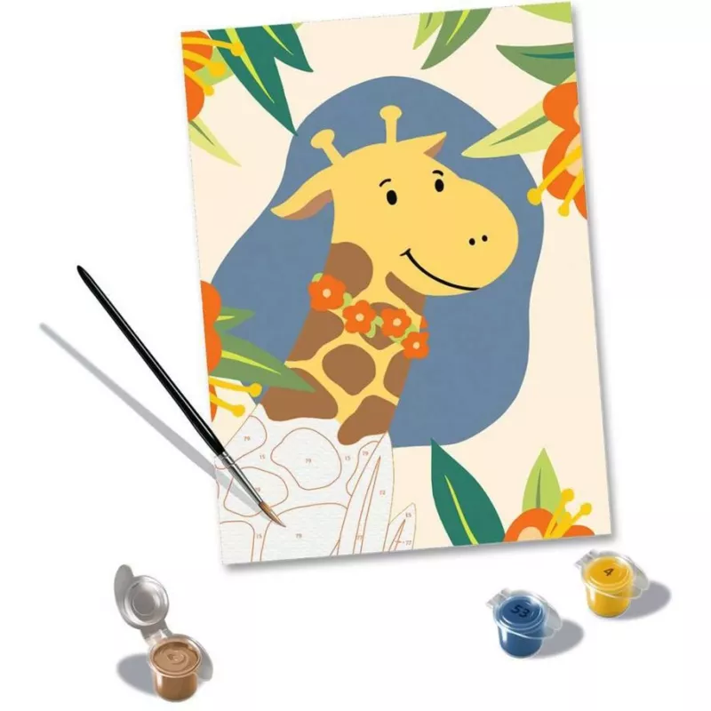 Ravensburger CreArt 23903 súprava na maľovanie podľa čísel, Hello Giraffe