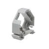 Logilink | DIN lištový adaptér pre 1x RJ45 Keystone modul | MP0053