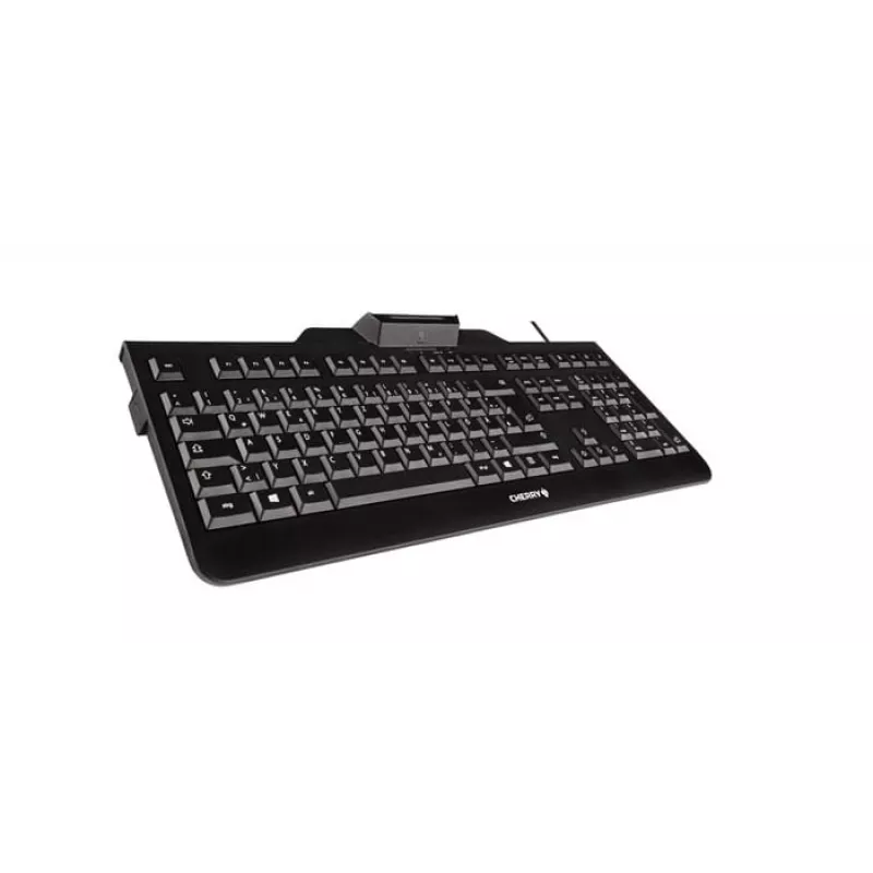 CHERRY KC 1000 SC klávesnica USB QWERTZ švajčiarska čierna