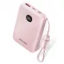 Powerbank Vention FKAP0-C 10000 mAh, 2× USB-C + 1× USB-A, 22,5 W, ružová
