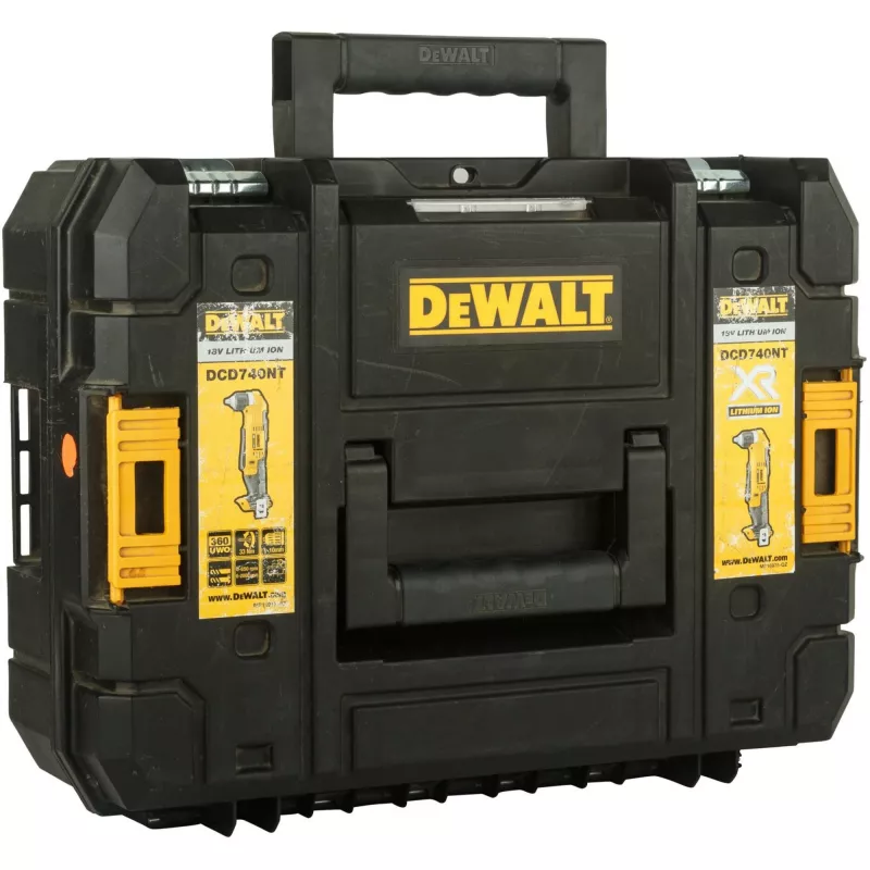 DeWALT DCD740NT-XJ vŕtačka 2000 ot/min rýchloupínacie skľučovadlo 1,3 kg čierna, žltá