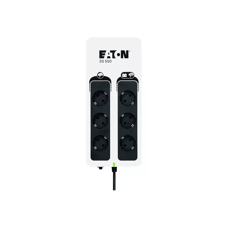 Eaton 3S 550 DIN 0,55 kVA 330 W 6 AC zásuviek