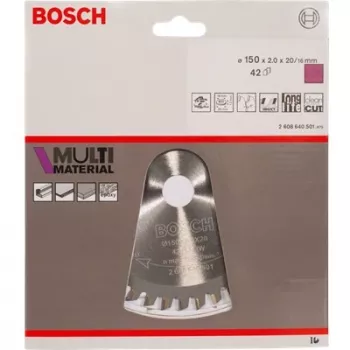 Bosch kotúč na multi materiál, Multi, 19 cm, 3 cm, 1,8 mm, 2,4 mm, HLTCG (High-Low Triple Chip Grind)