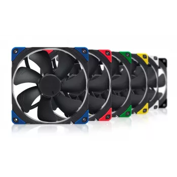 140 mm Noctua NF-A14 PWM chromax.čierna.swap skriňový ventilátor, 12V, 300–1500 RPM, PWM, 140,2 m³/h, 24,6 dB