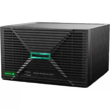 Server HPE ProLiant MicroServer Gen11 E-2434 4c 32GB-U 4LFF-NHP 2x4TB HDD 180W externý napájací zdroj EMEA Cmp Mod Svr