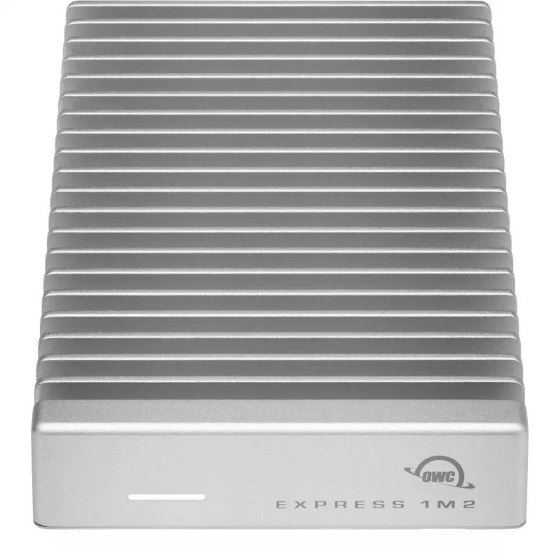 Other World Computing OWC Express 1M2 - puzdro na úložisko - M.2 NVMe Card - USB4 - strieborná (OWCUS4EXP1M2)