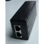 WANTEC 5561, rýchly Ethernet, 10,100 Mbit/s, 802.3af, čierna, skrat, 48 V