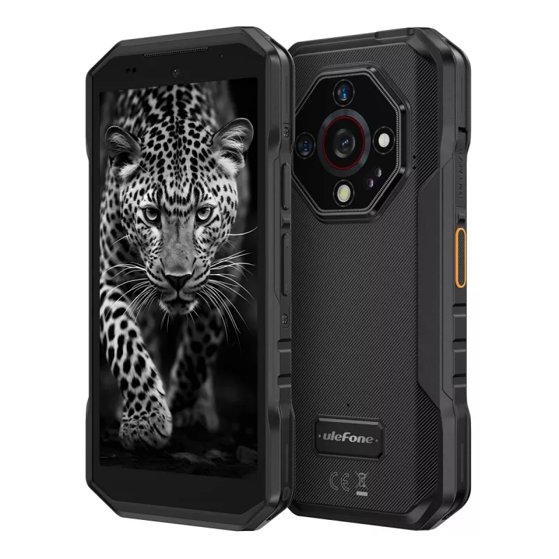 Ulefone Armor X32 UF-AX32/BK smartfón, 5,65 palca, 6 GB RAM, 128 GB, Android 14, 5500 mAh, Future Black