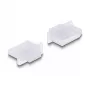 Kryt na kábel DeLOCK 64107 DisplayPort konektor samica transparentný 10 ks