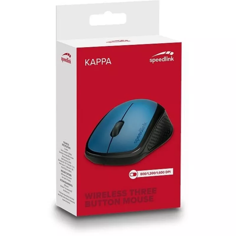 Myš SPEEDLINK KAPPA Office pravácka RF Wireless