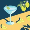 Maliarska sada Ravensburger CreArt Mocktail Lemon – sada maľovania podľa čísel