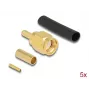 RP-SMA konektor samec DeLOCK 90042 na krimpovanie RG-174 RG-316