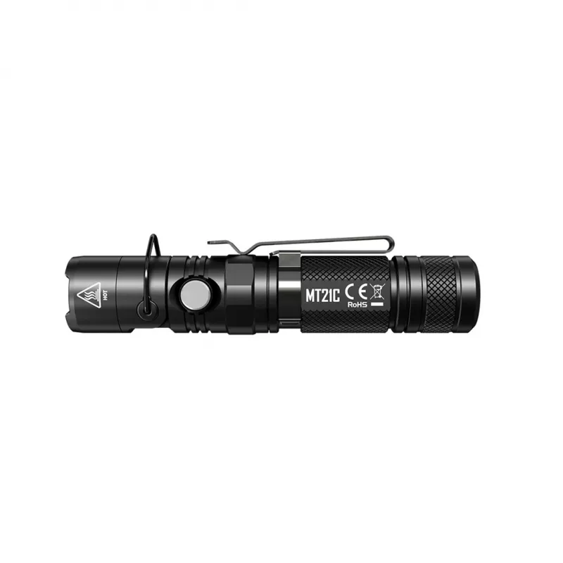 Ručná baterka Nitecore MT21C, 1000 lm, 131 mm, 103,5 g, akceptuje 18650 alebo CR123, čierna