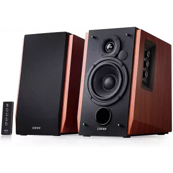 Edifier R1700BTS - reproduktor - regálový reproduktor - bezdrôtový - Bluetooth - 66 Watt (celkom) (R1700BTS WOOD)