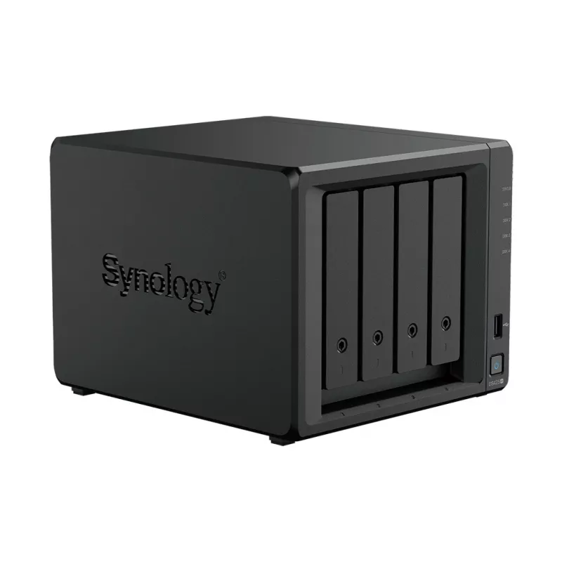 NAS storage server SYNOLOGY DS425+ — 4-Bay, Intel Celeron J4125 2,0–2,7 GHz, 2 GB DDR4, 0 TB, 2,5GbE, 2 M.2 sloty