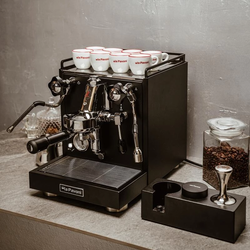 La Pavoni New Cellini Classic LPSCCB01EU espresso kávovar, čierny