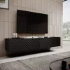 4D TV skrinka ONDA 200x40x35-54 čierna (stojaca alebo na stenu)