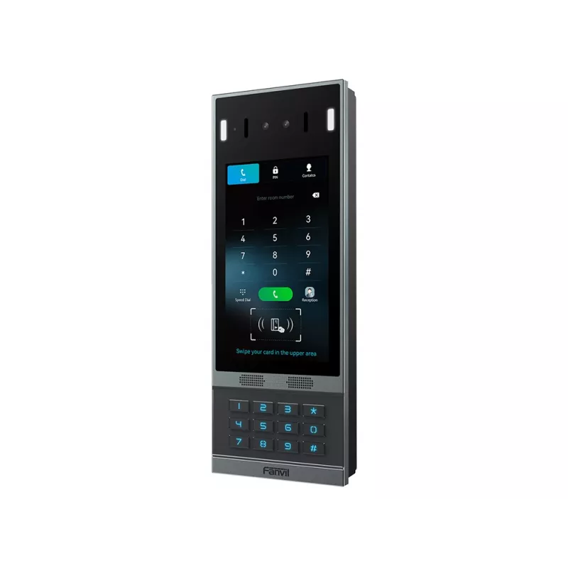 Fanvil i67 videodomofón 2 MP 17,8 cm (7 palcov) čierna, sivá