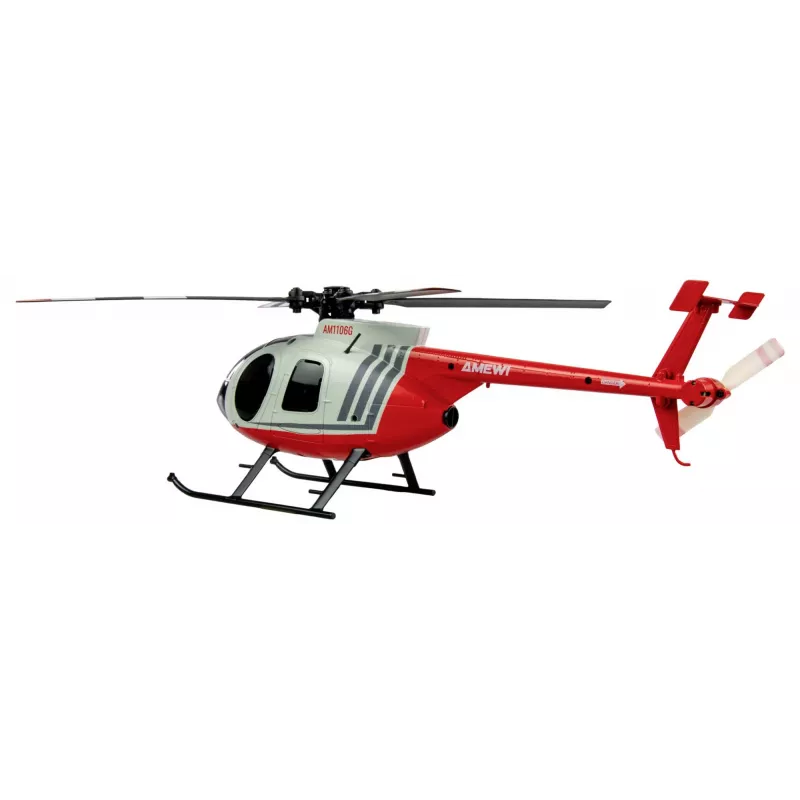 Amewi RC vrtuľník MD500 Li-Po batéria 350mAh strieborná/červená (25354)